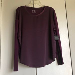 Casual purple blouse